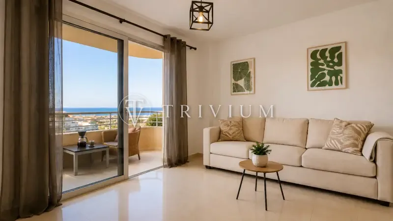Helles 2-Zimmer-Apartment mit Terrasse und Meerblick in Sol Paraíso, Playa Paraíso