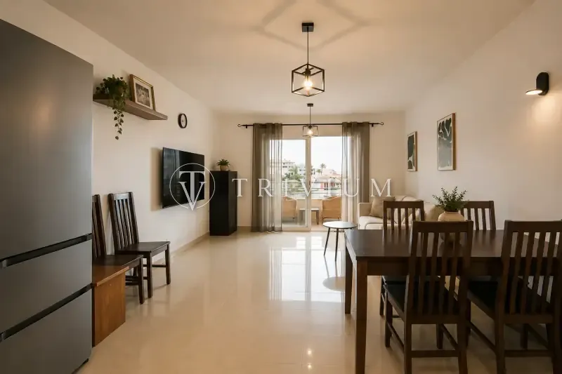 Helles 2-Zimmer-Apartment mit Terrasse und Meerblick in Sol Paraíso, Playa Paraíso